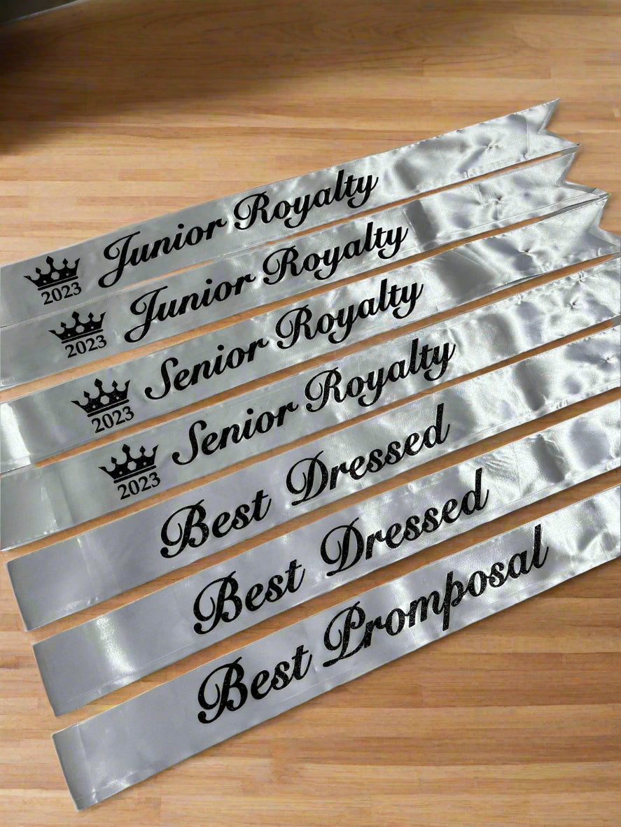 Prom Sash - 6's