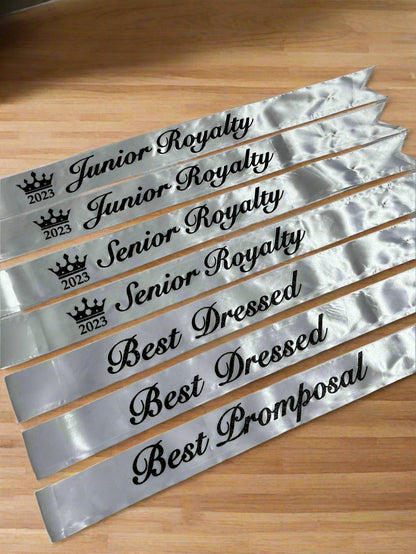 Prom Sash - 6's