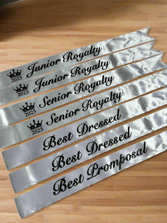 Prom Sash - 6's