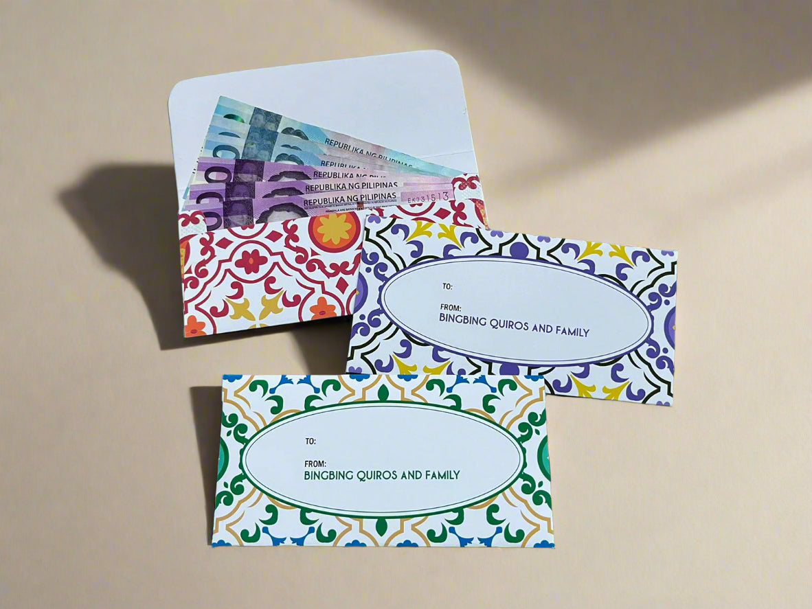 Stationery - Filipiniana Collection - Gift Cards, Delivery Pads, Memo Pads