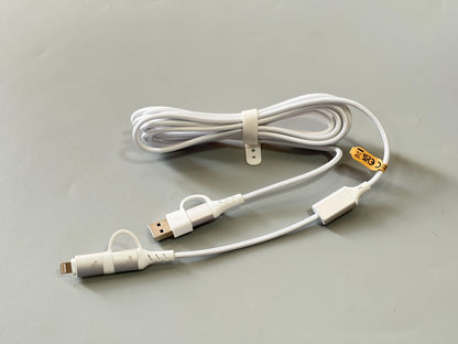 Extra Long 4-in-1 Charging Cable (3m)