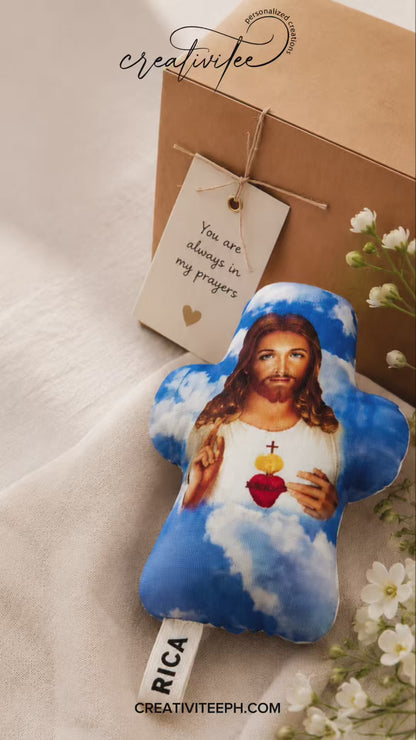 Comfort Cross Hand Pillow