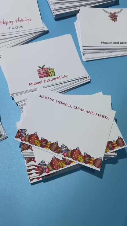 Holiday Stationery - Gift Cards, Delivery Pads, Money Envelopes