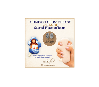 Comfort Cross Hand Pillow